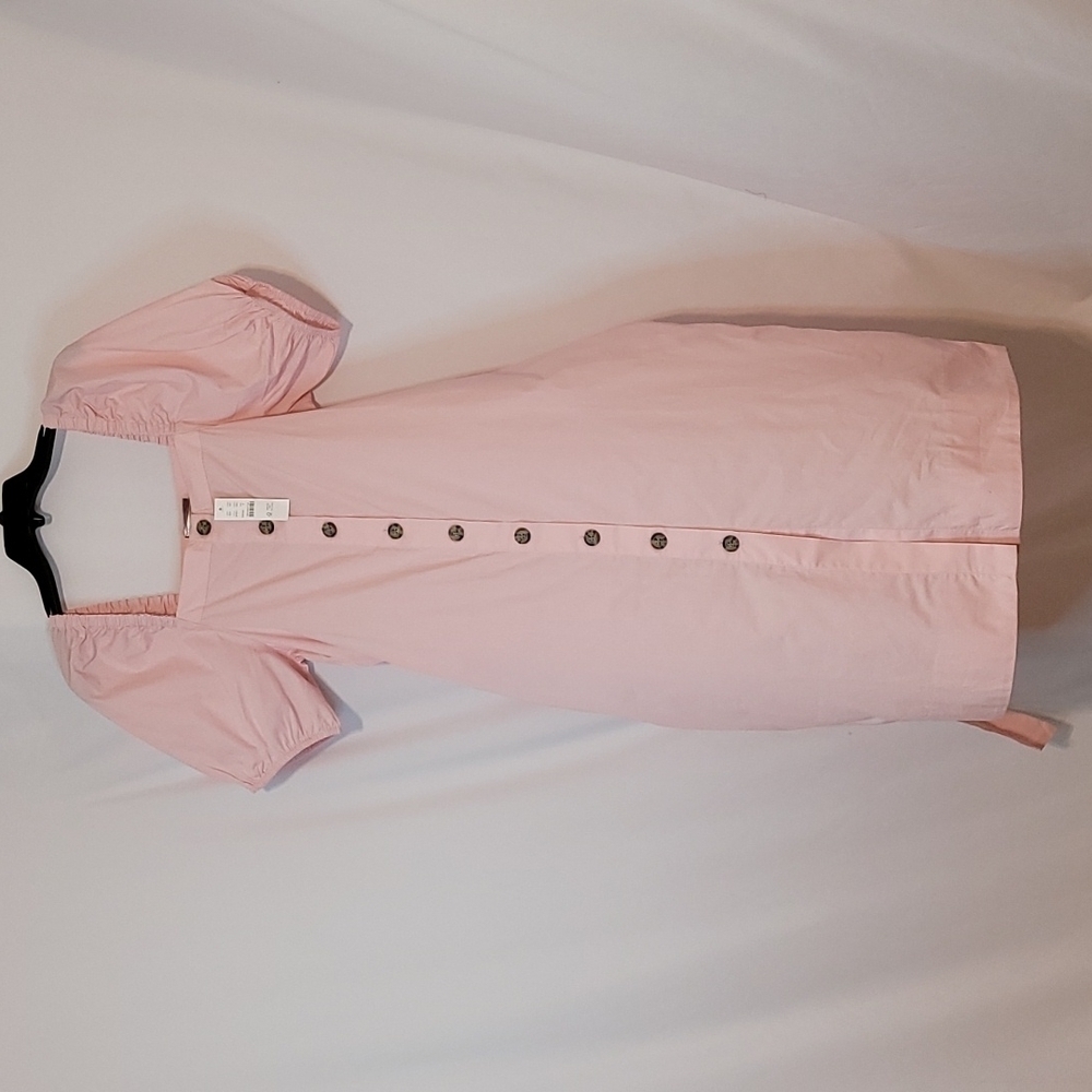 J Crew Square neck Puff Sleeve Dress - Picture 9 of 14